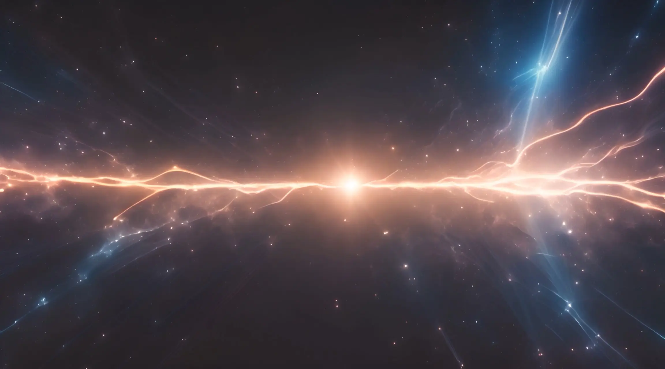 Sparkling Nebula Thunderous Cosmic Backdrop